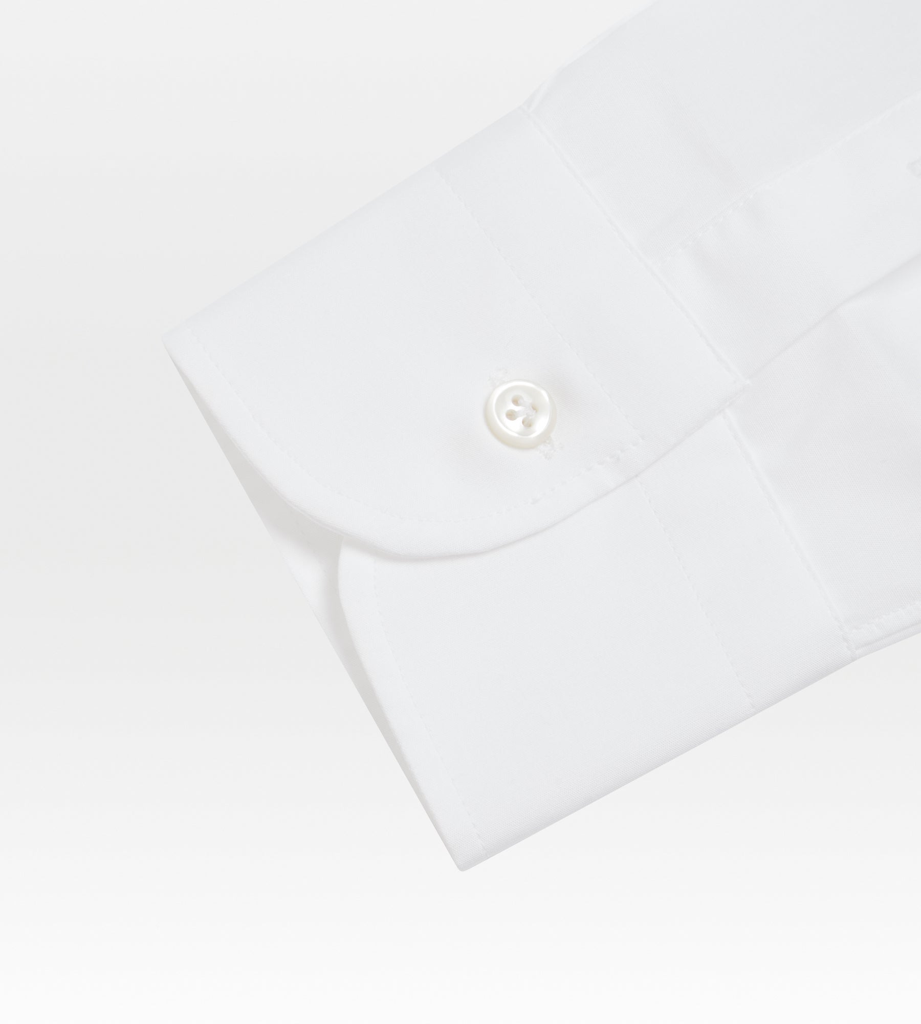 Chemise blanche à col indien