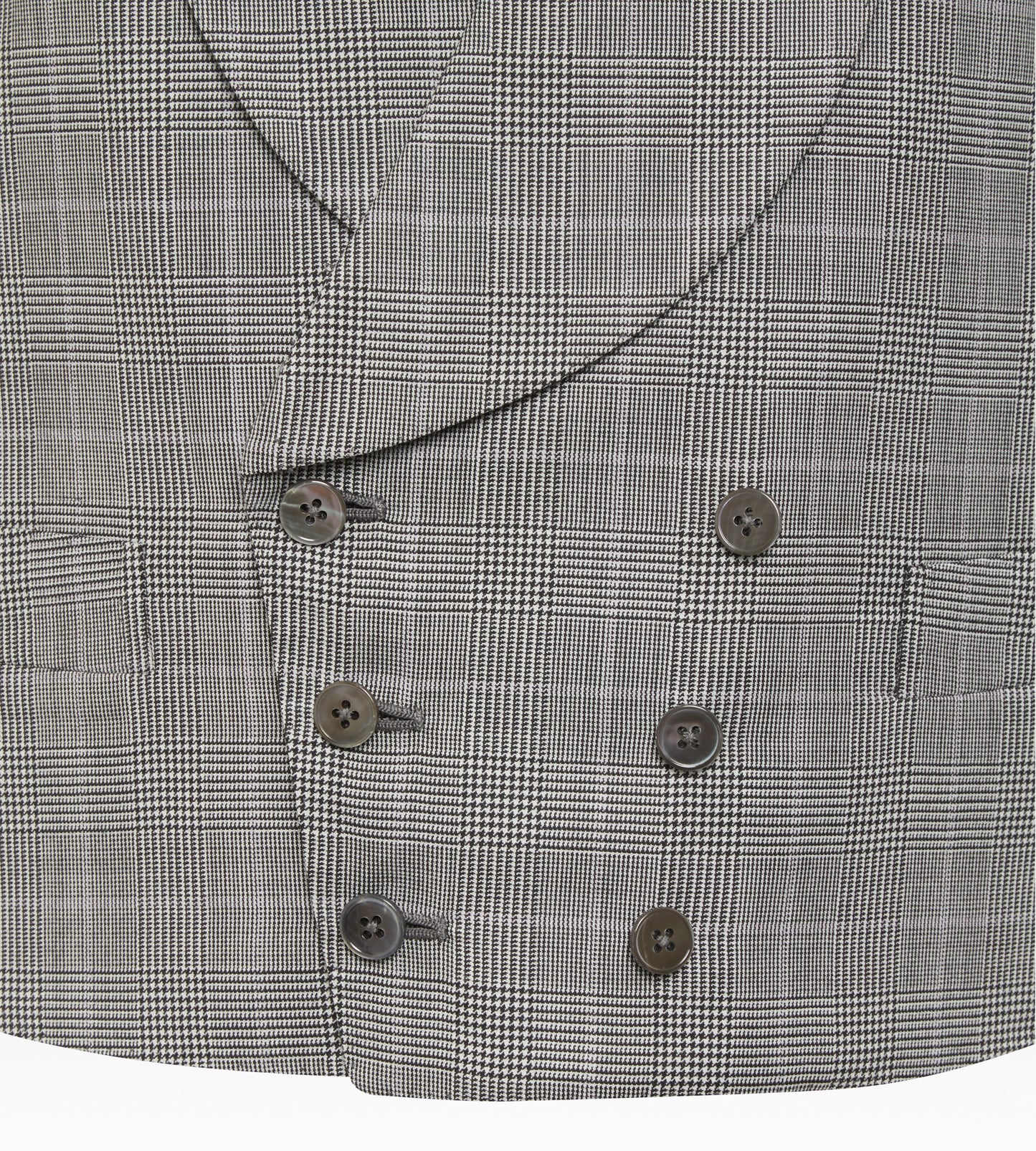 Costume 3 pièces Prince de Galles gris