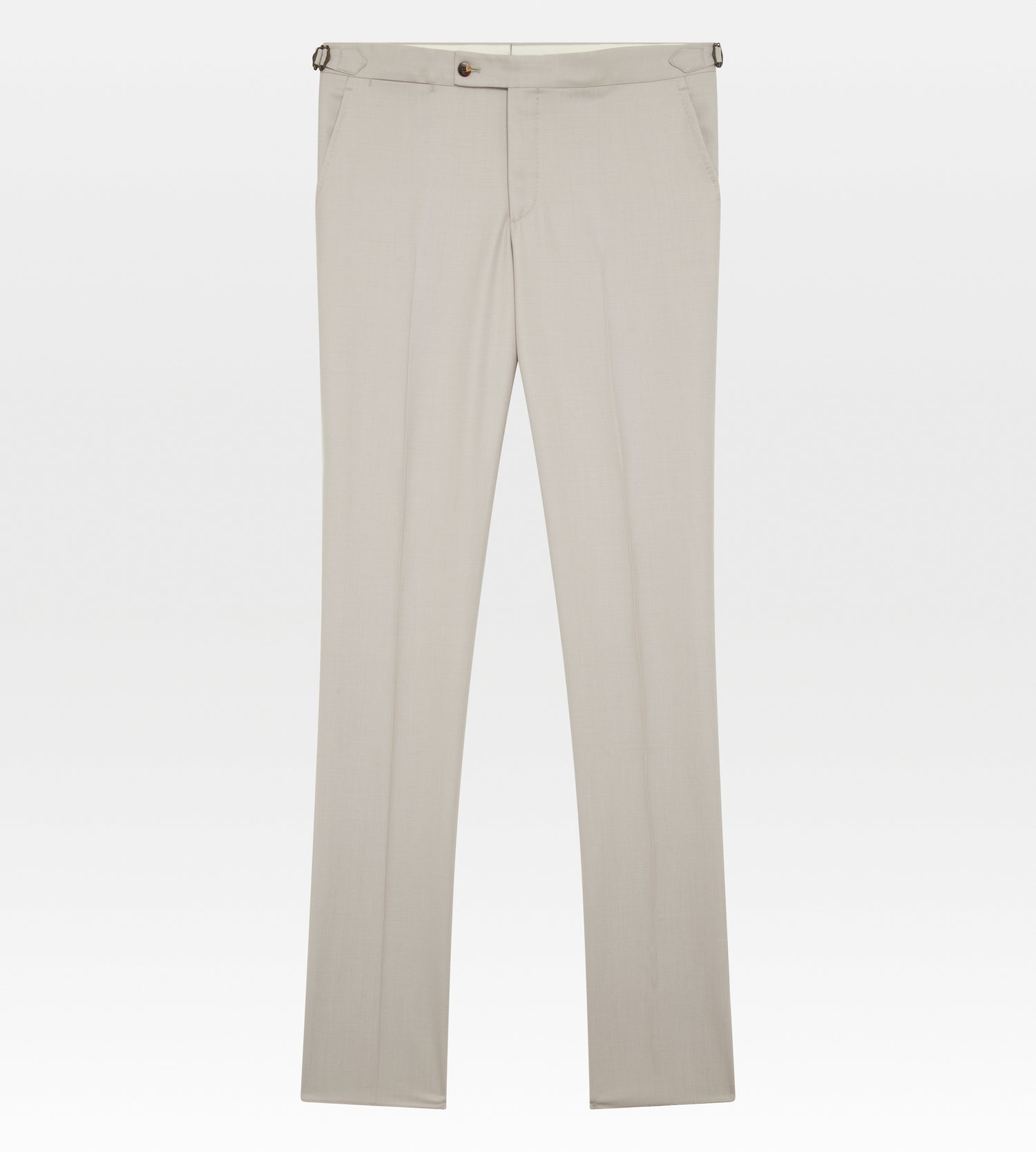 Costume beige en laine