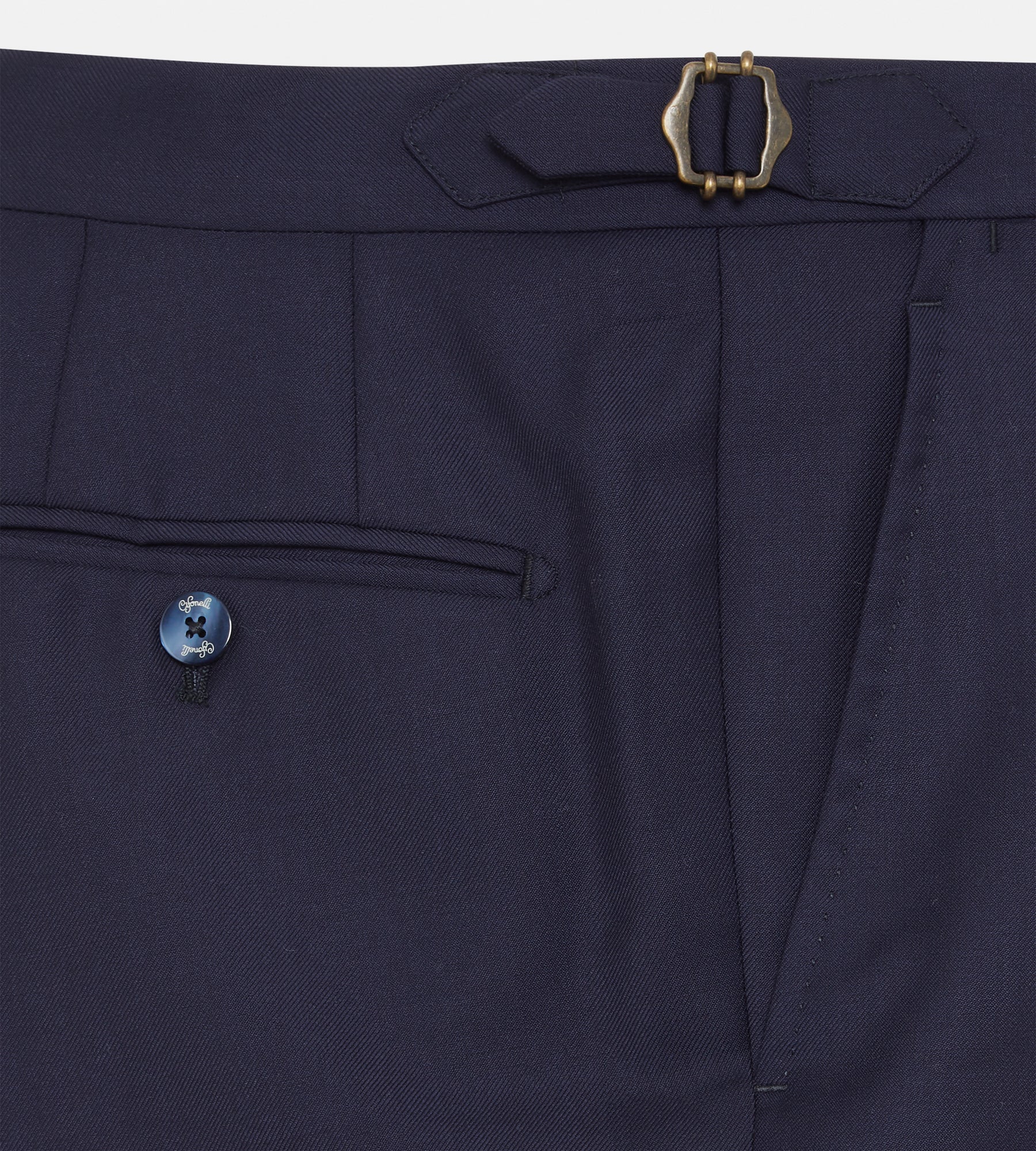 Costume bleu marine en laine