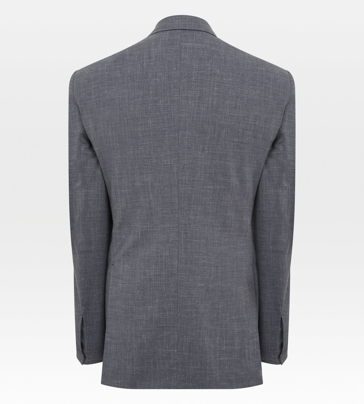 Costume en laine & lin gris