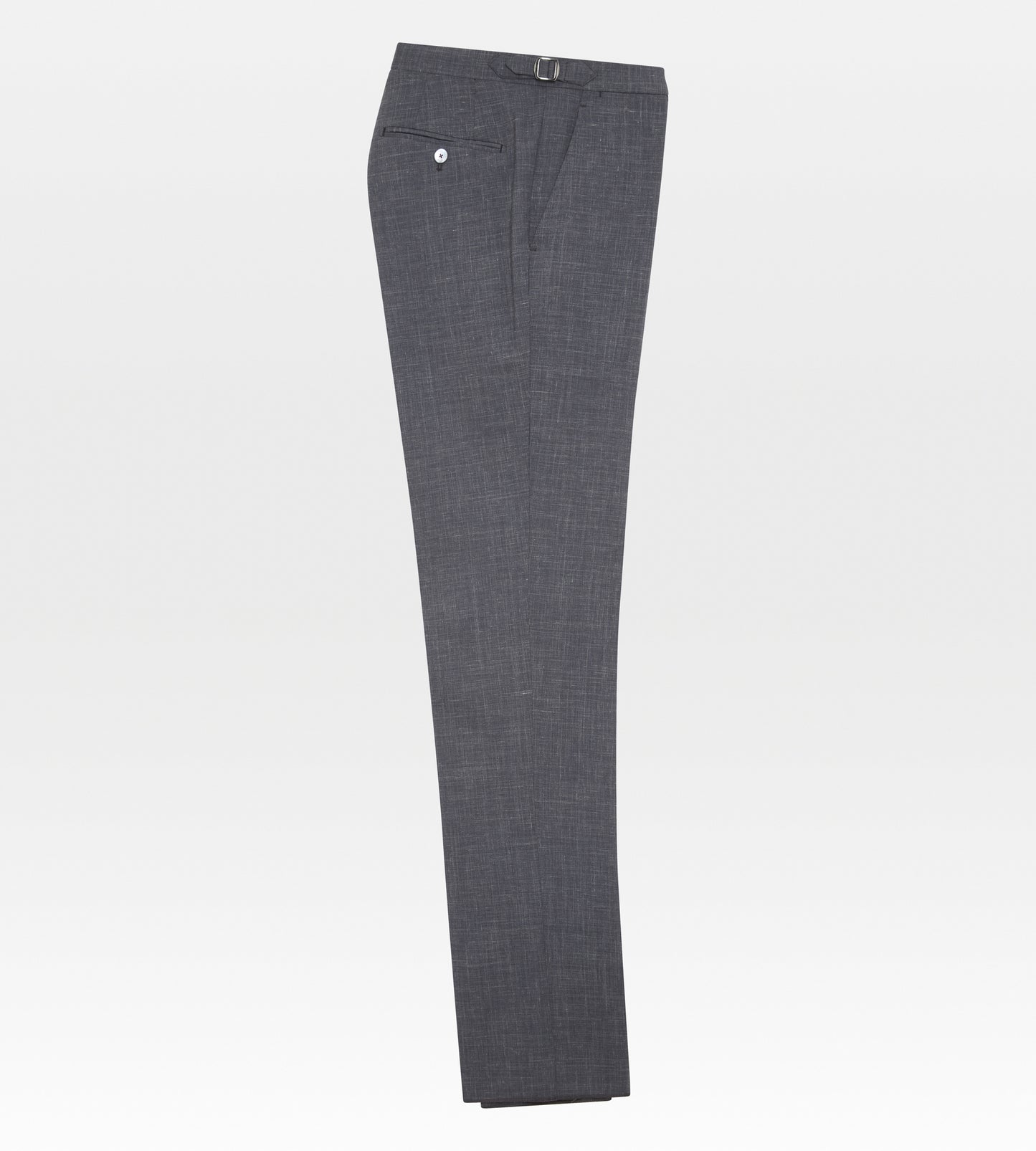 Costume en laine & lin gris