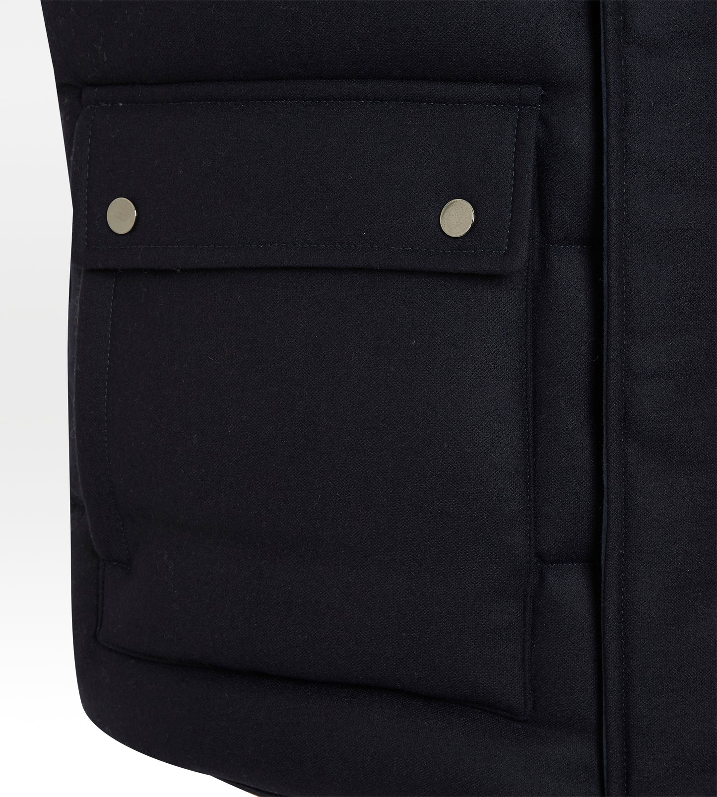 Doudoune sans manche - Tissu Loro Piana Storm System