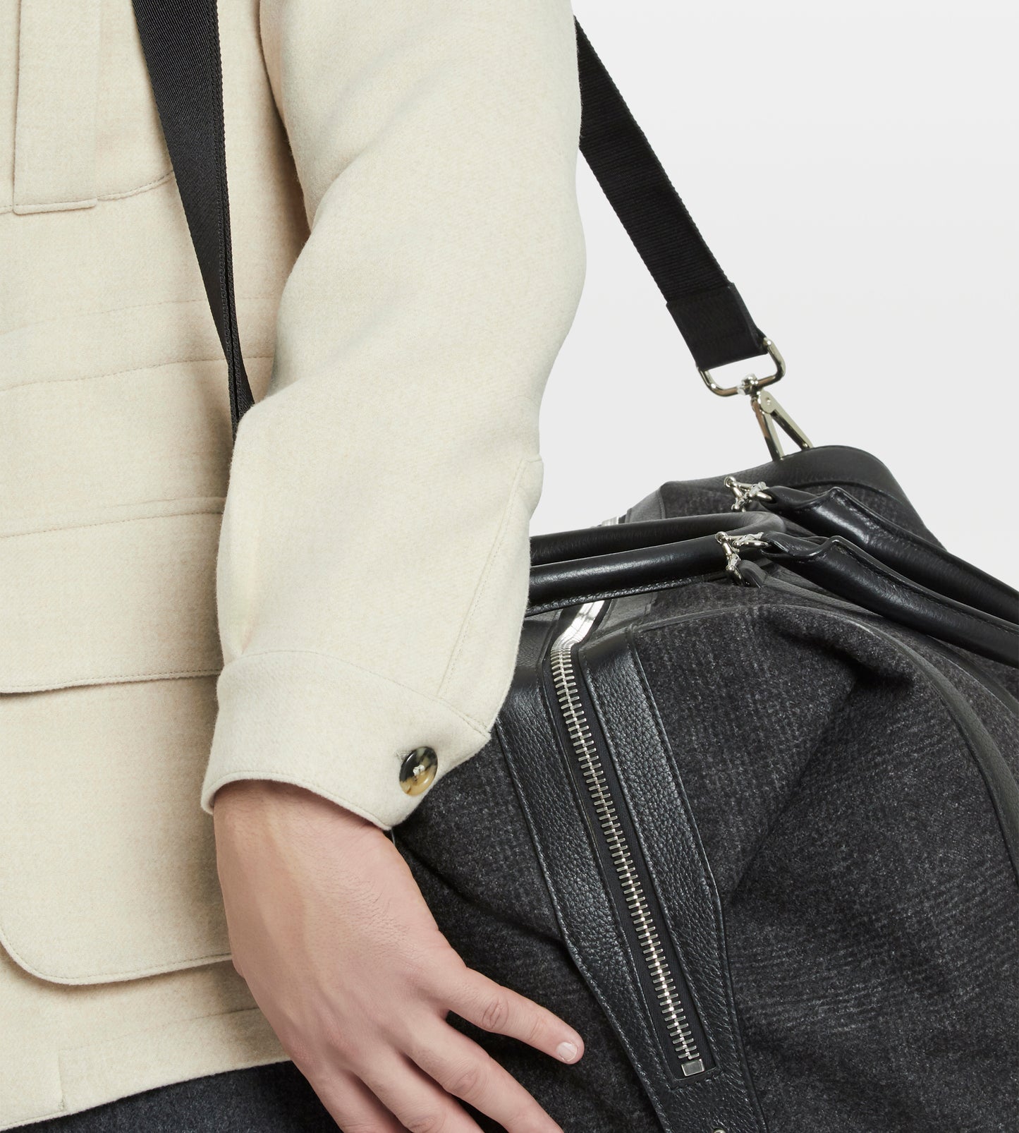 Teba safari en laine beige