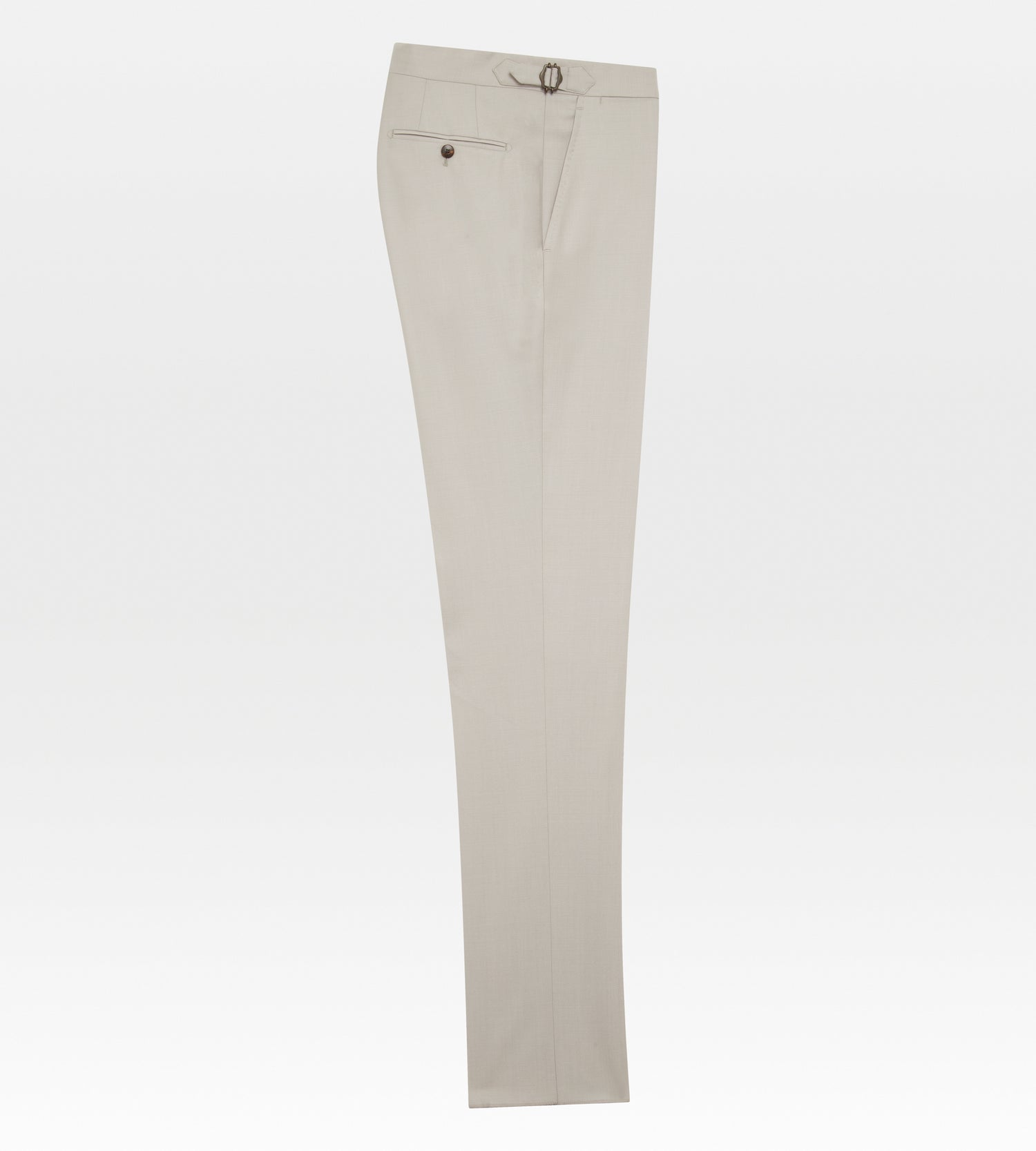 Costume beige en laine
