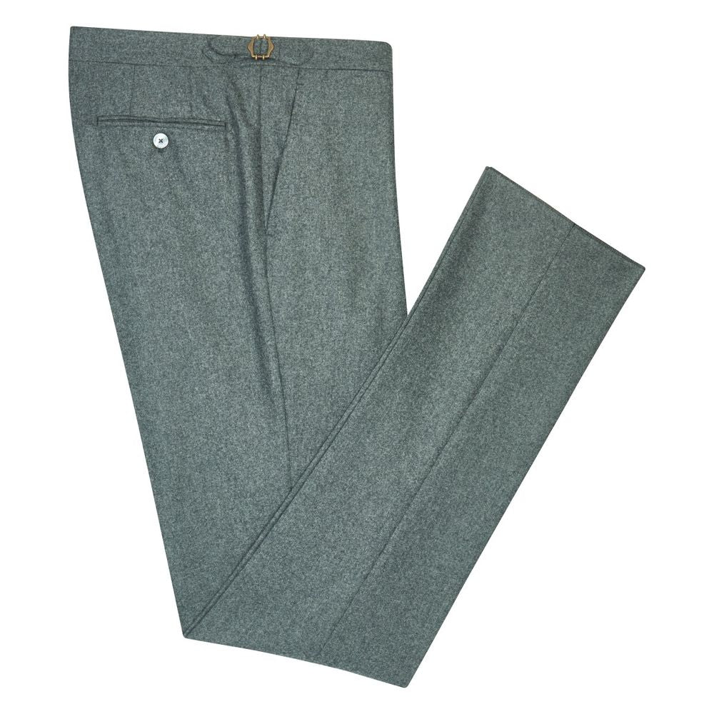Pantalon gris en laine
