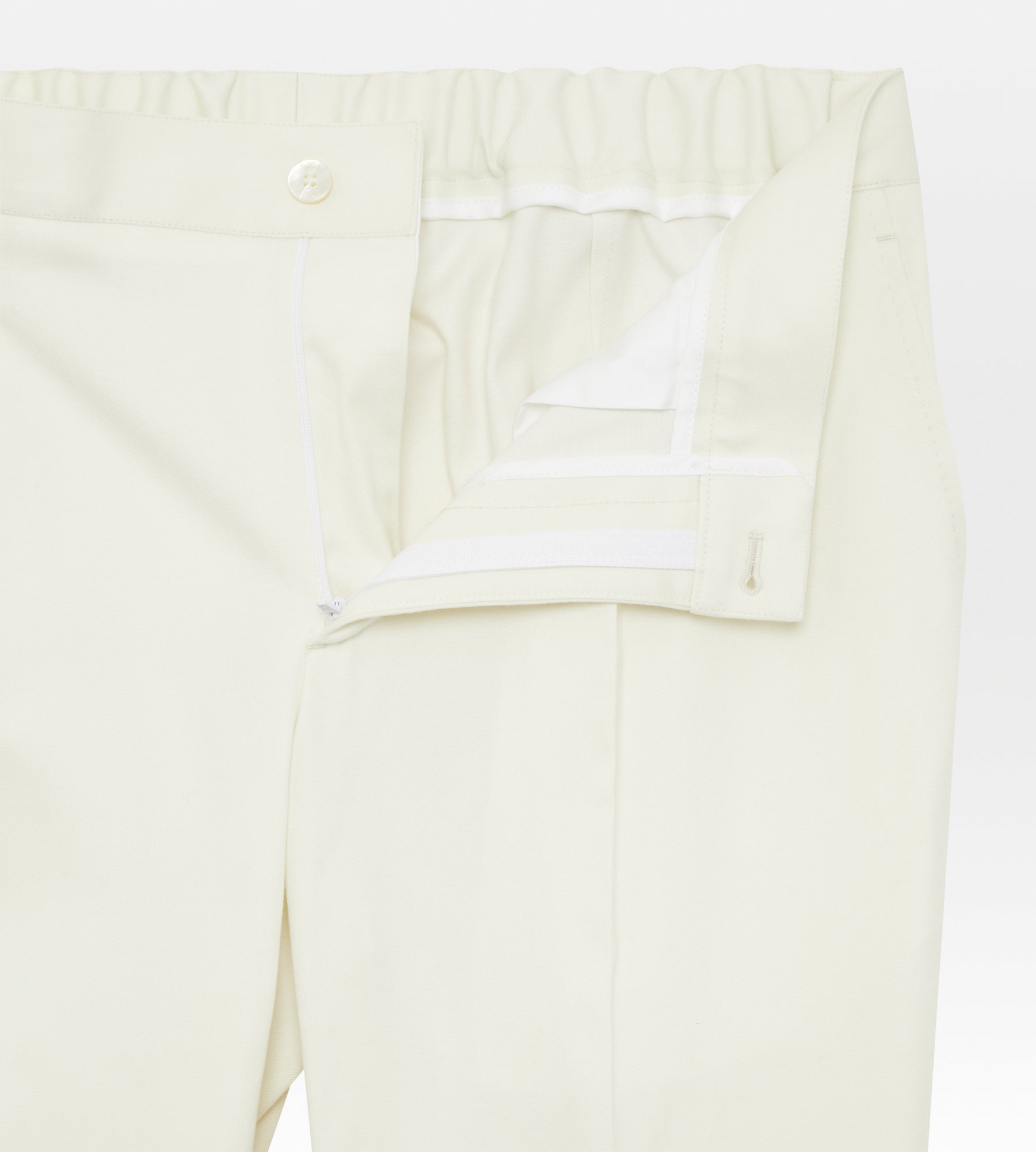 Pantalon en coton blanc cassé - 24h du Mans