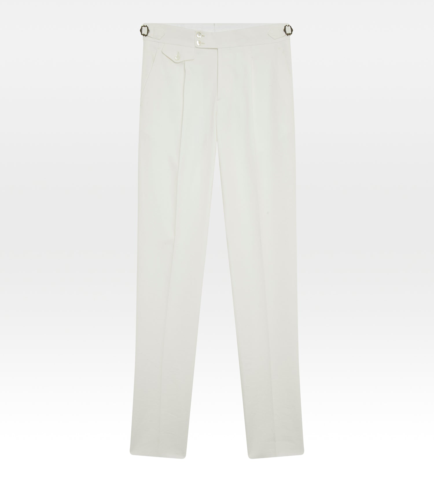 Pantalon en coton blanc