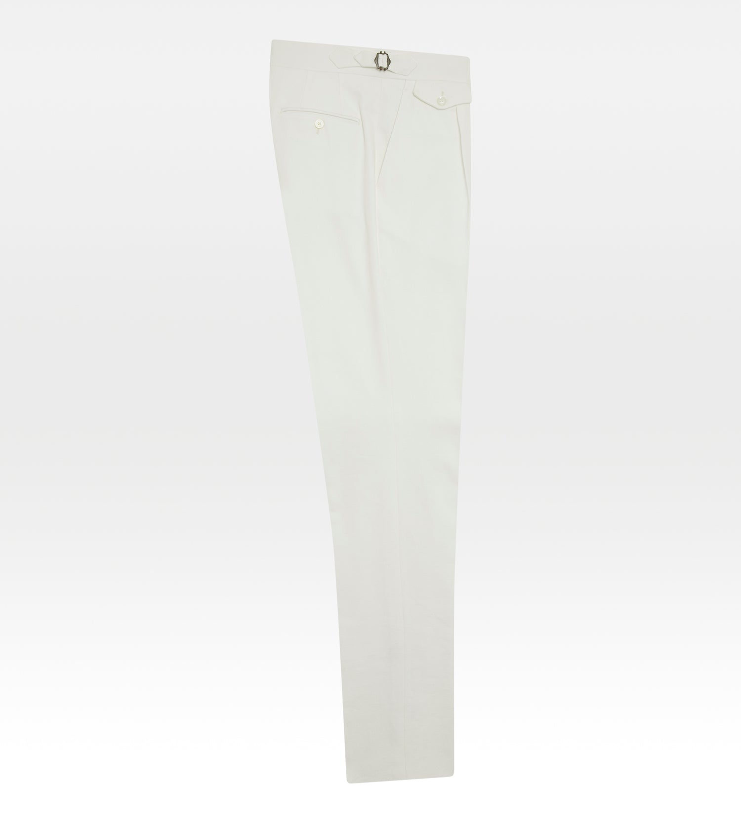 Pantalon en coton blanc