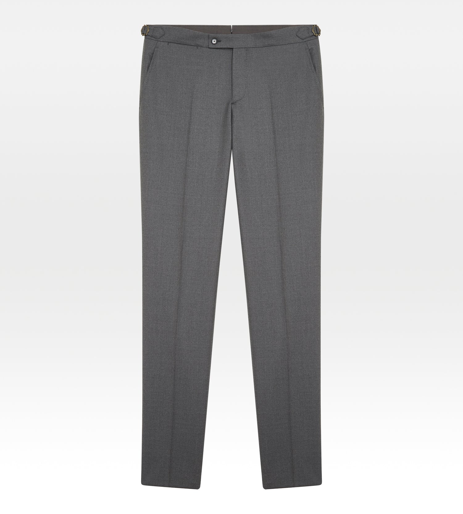 Pantalon en laine gris foncé