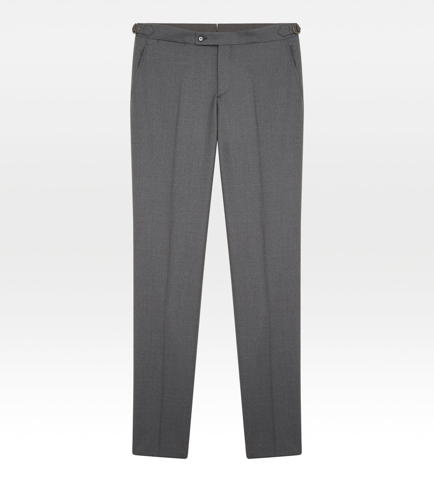 Pantalon en laine gris foncé