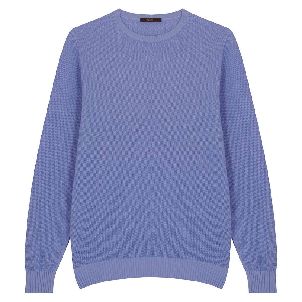 Pull en coton lavande