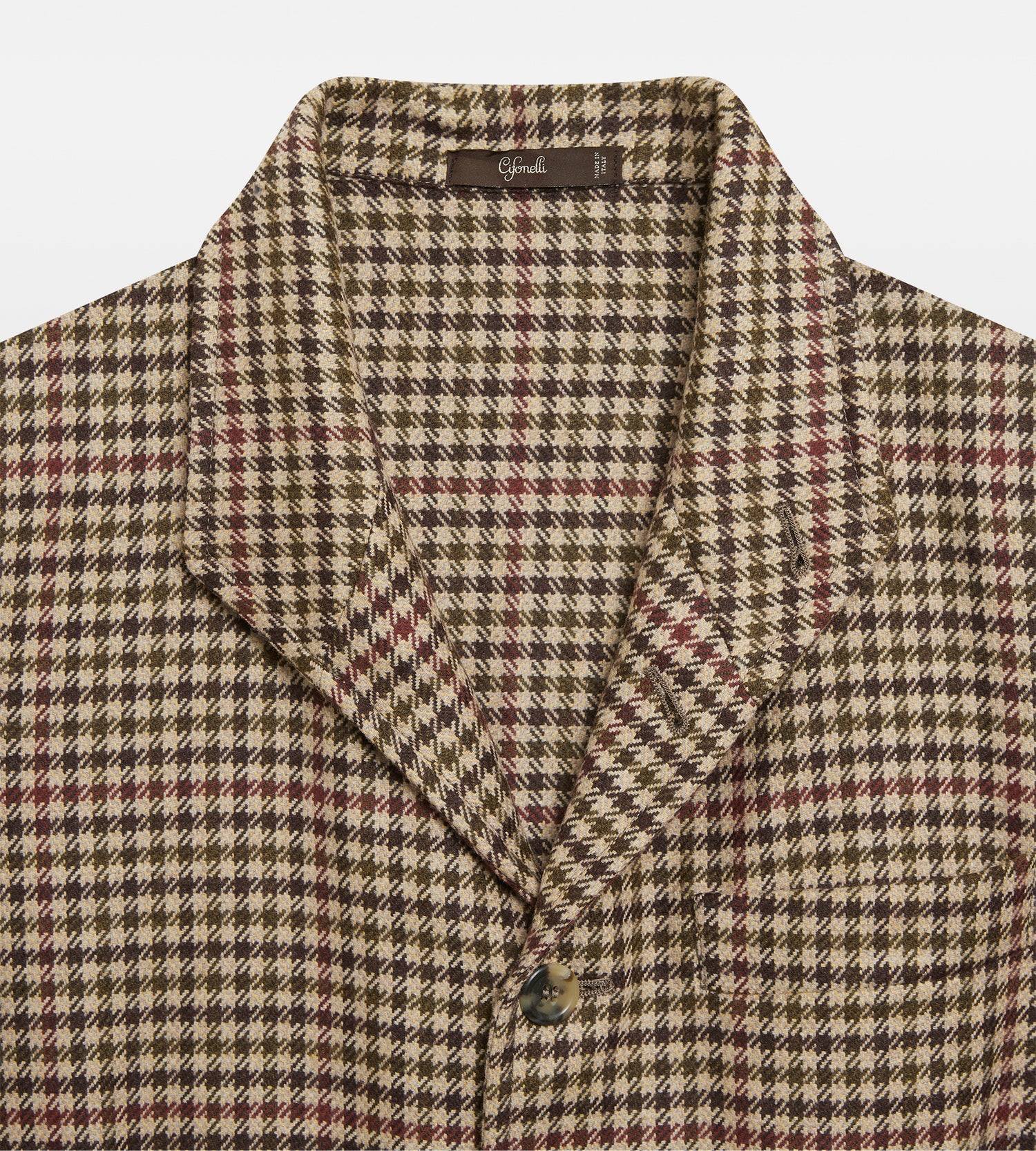 Teba classique à carreaux en laine & cachemire