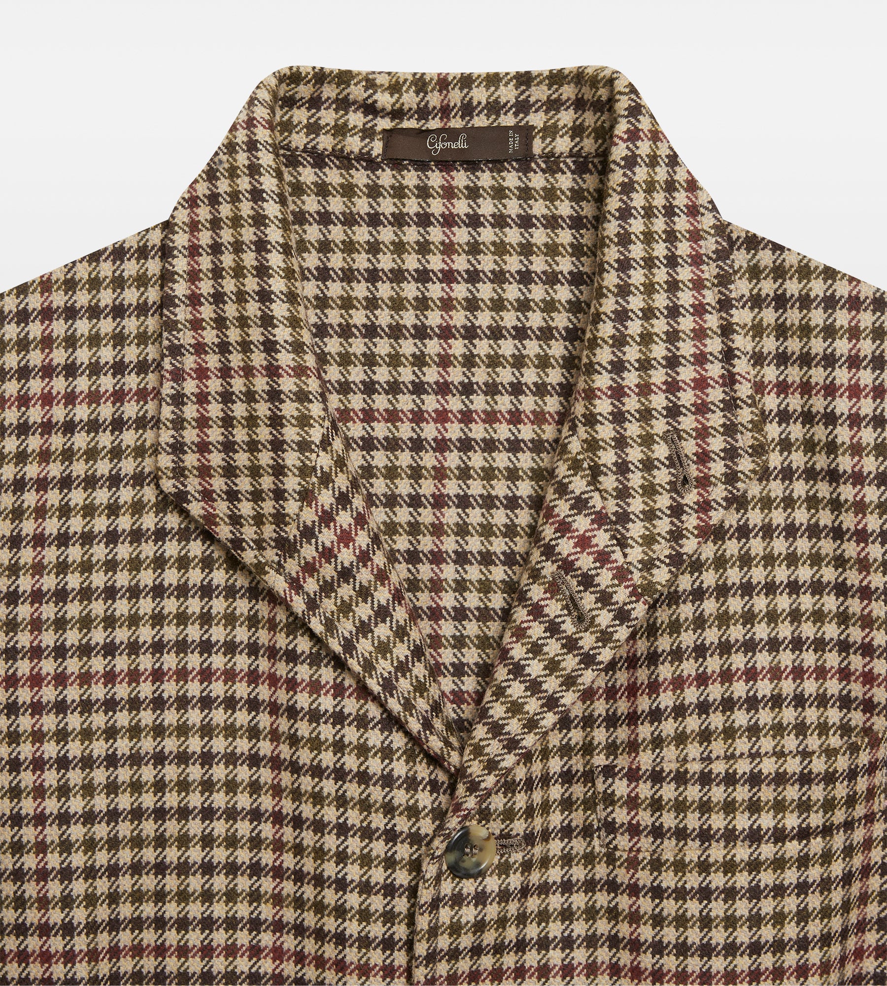 Teba classique à carreaux en laine & cachemire