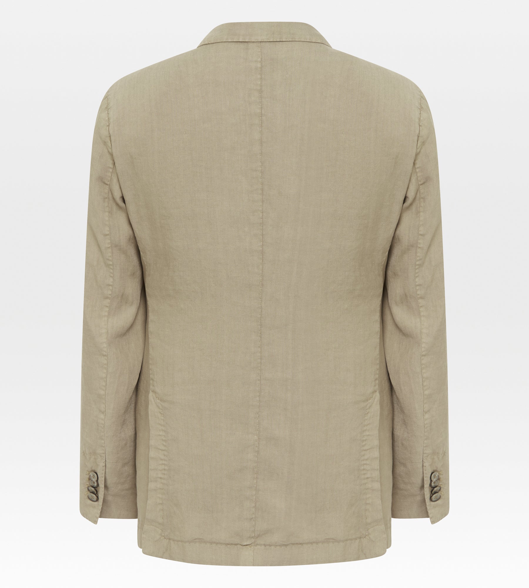 Veste déstructurée beige en lin