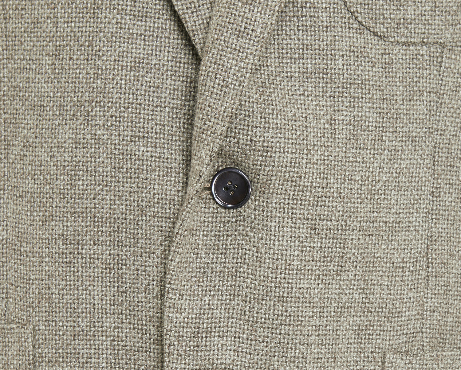Veste beige en mélange de laine