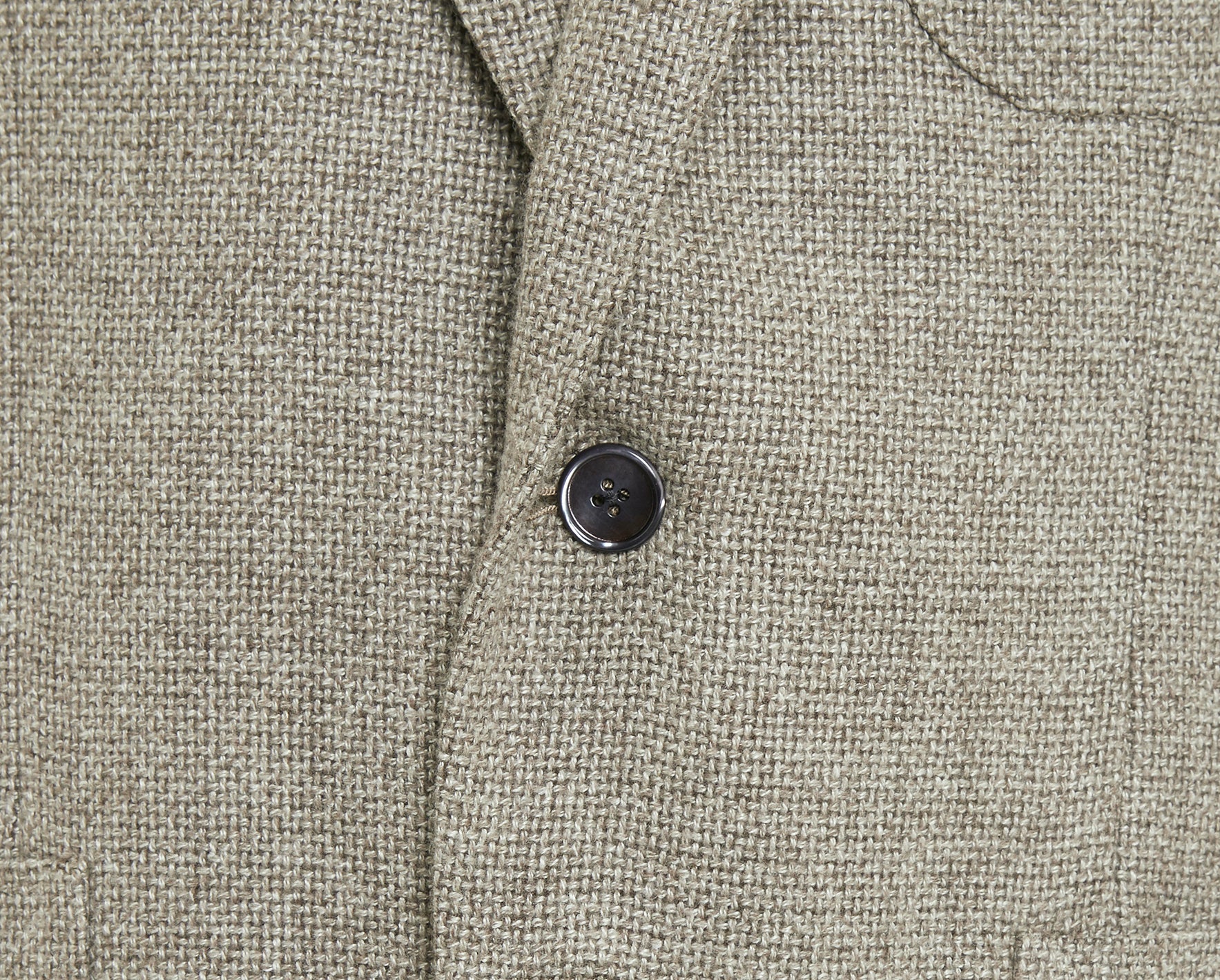 Veste beige en mélange de laine