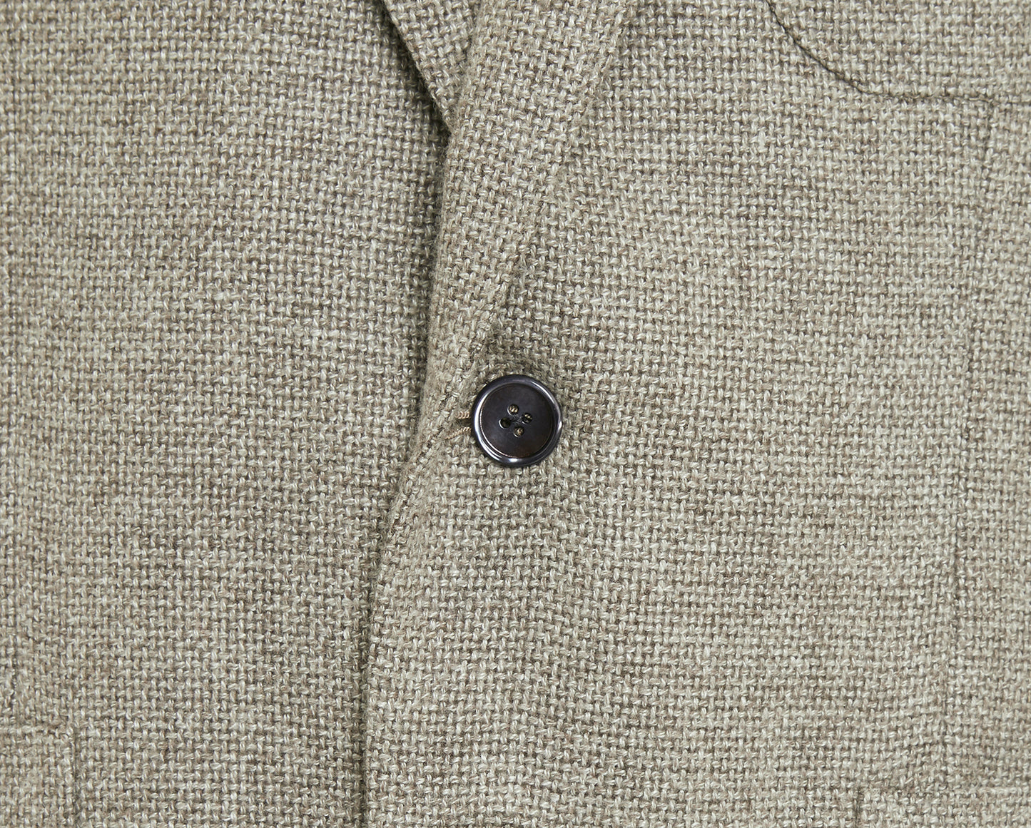 Veste en mélange de laine beige