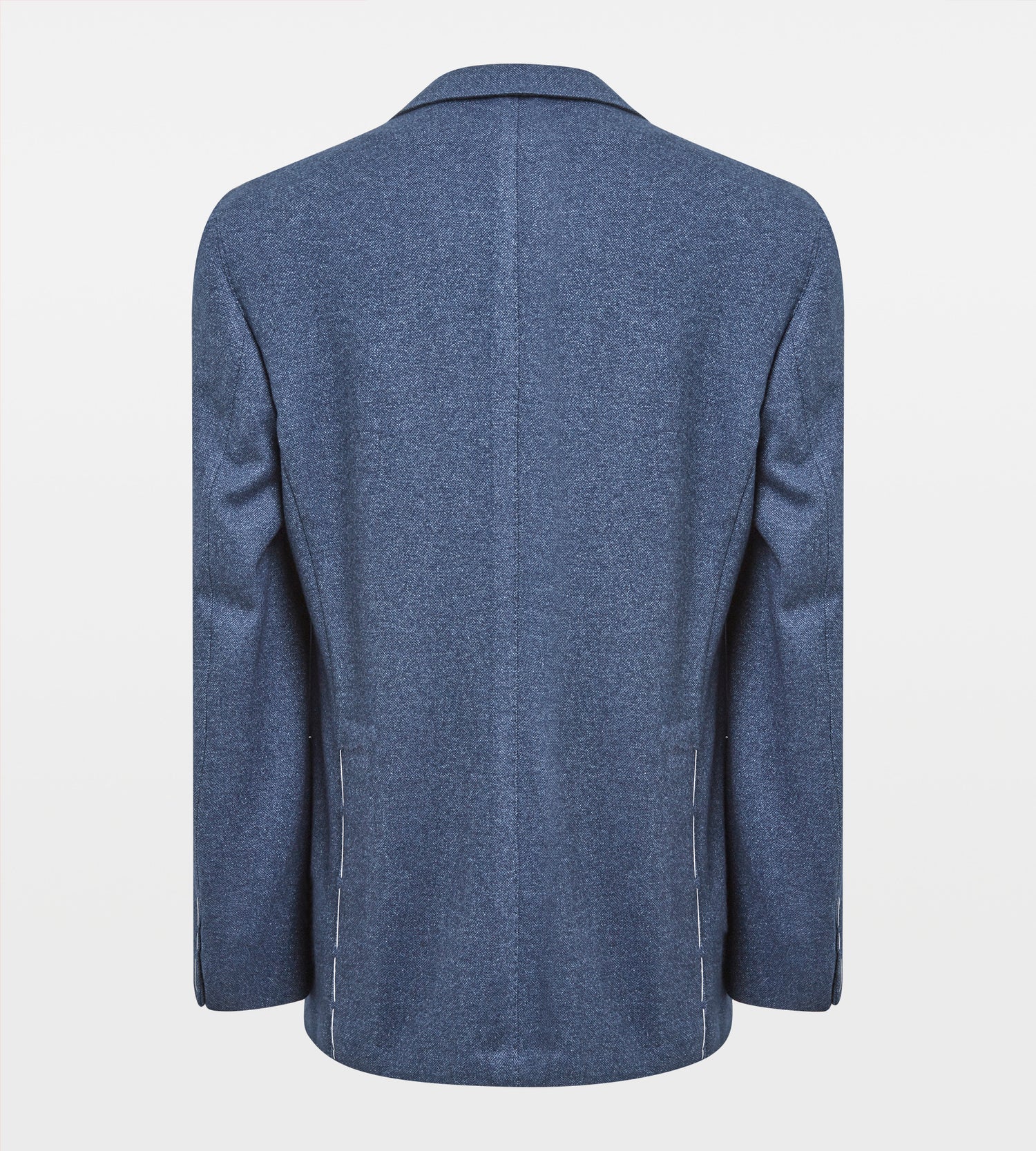 Veste bleue en jersey de soie & cachemire