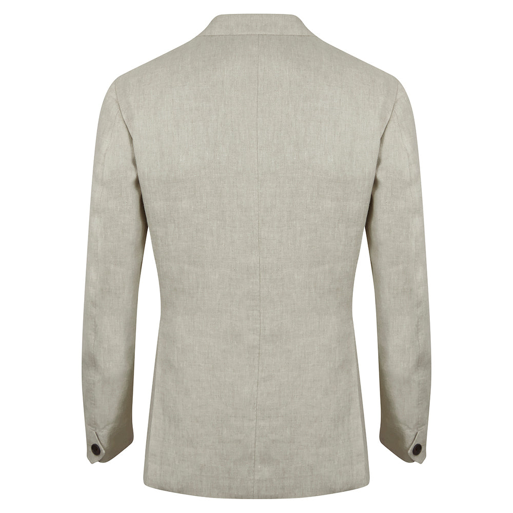 Veste Lorenzo beige en lin