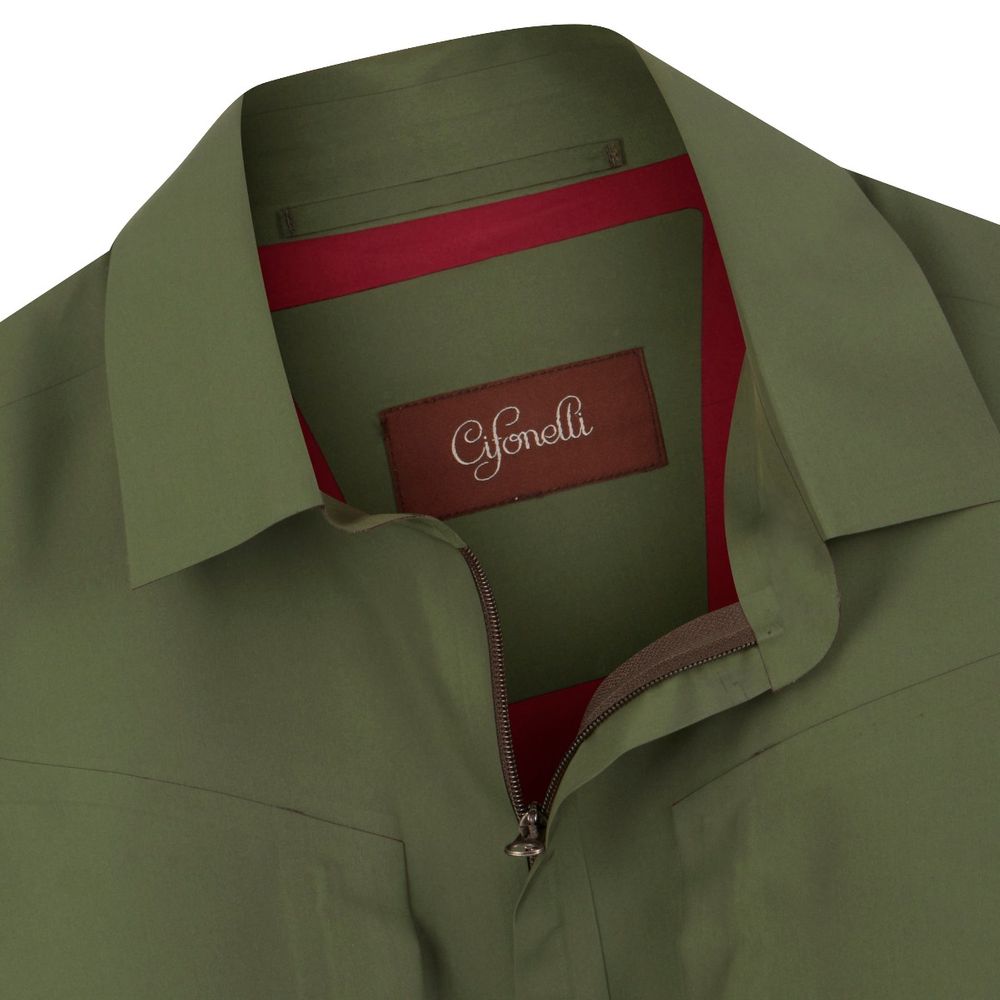 Veste verte "laser cut"