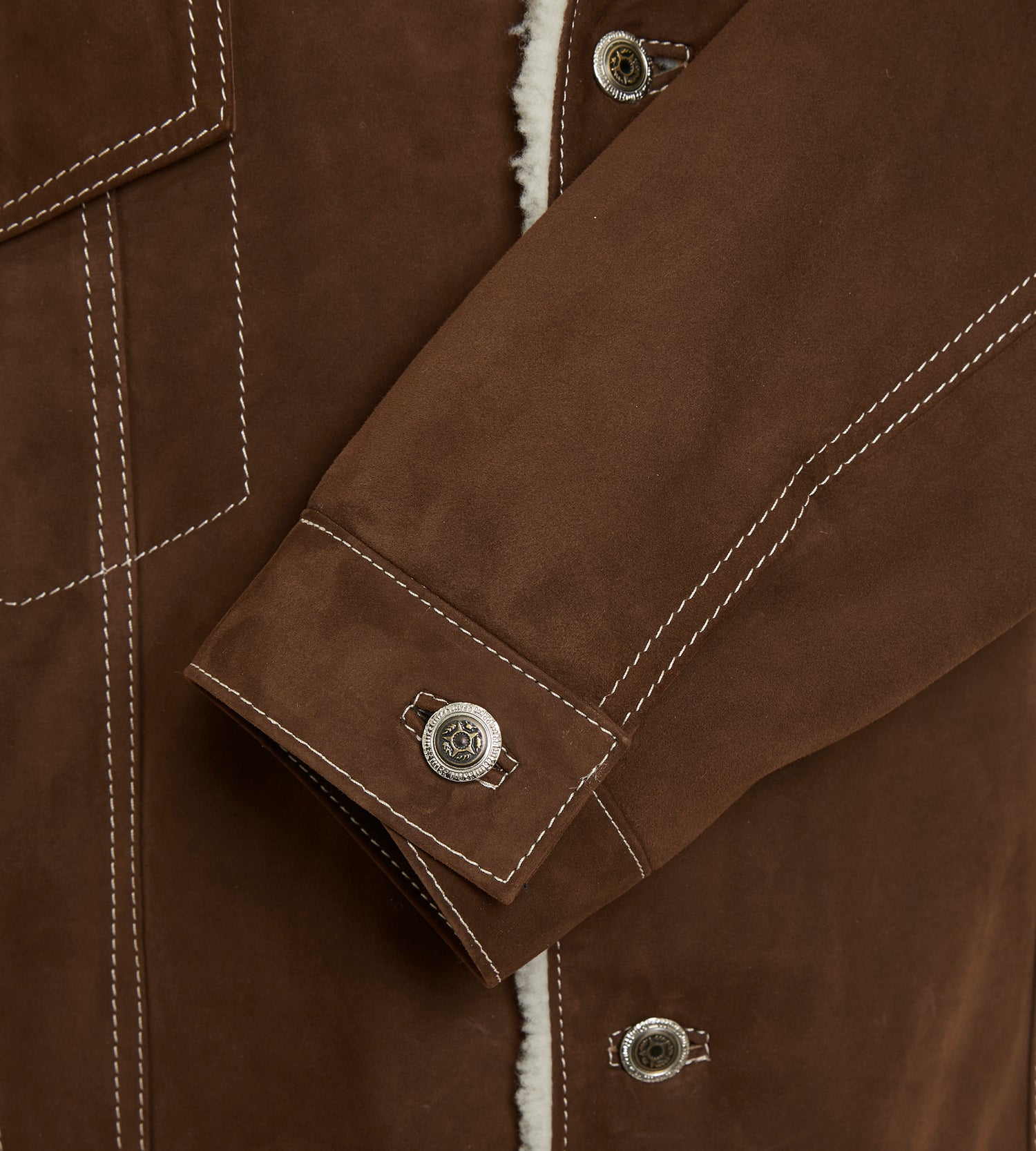 Veste camionneur en daim