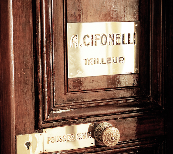 Bienvenue chez Cifonelli 