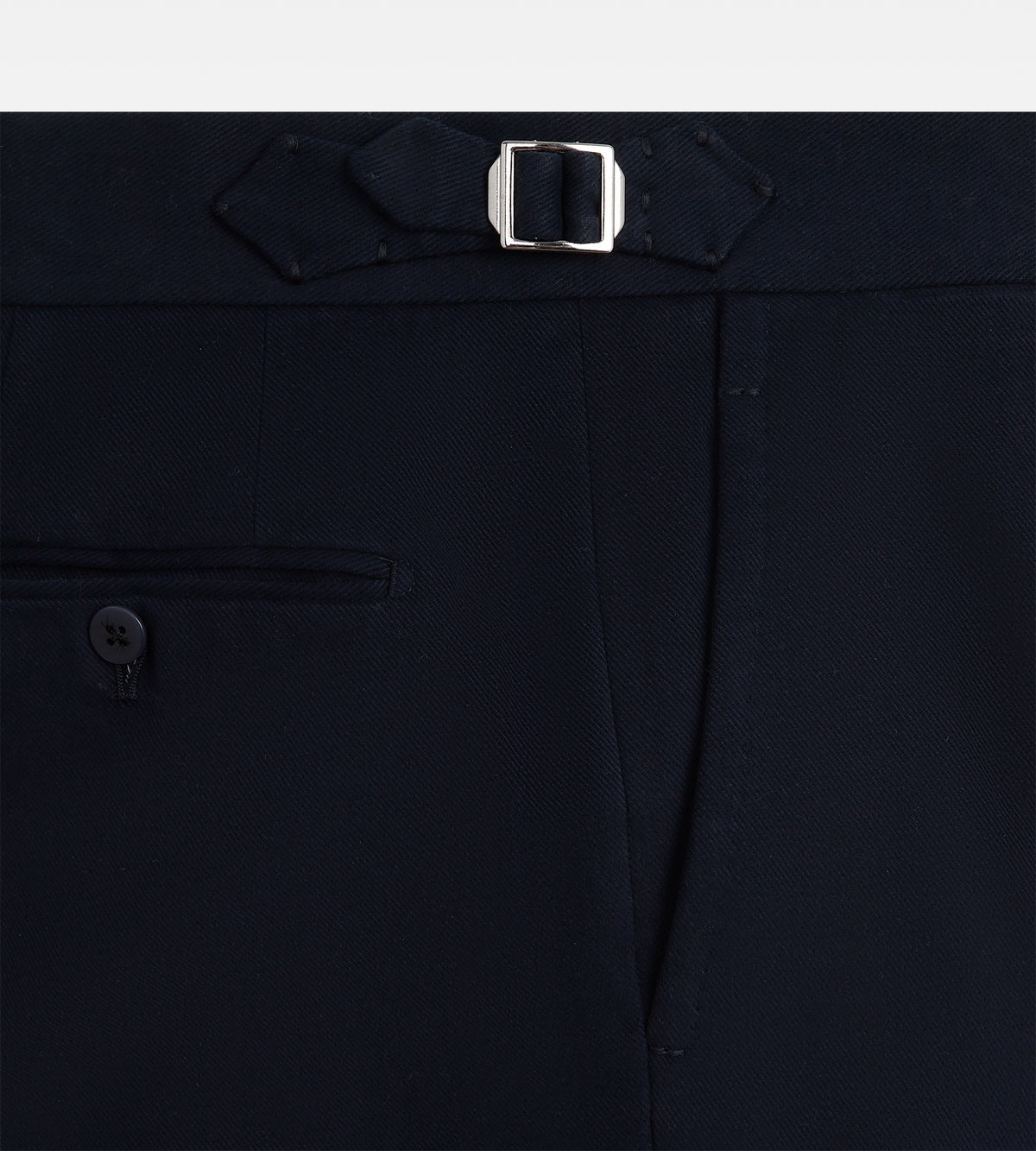 Pantalon en velours côtelé noir