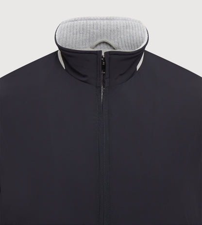 Bombers bleu marine en matière technique