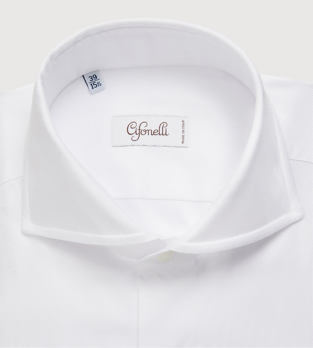 Chemise blanche en twill