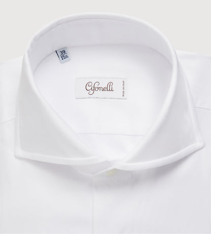 Chemise blanche en twill