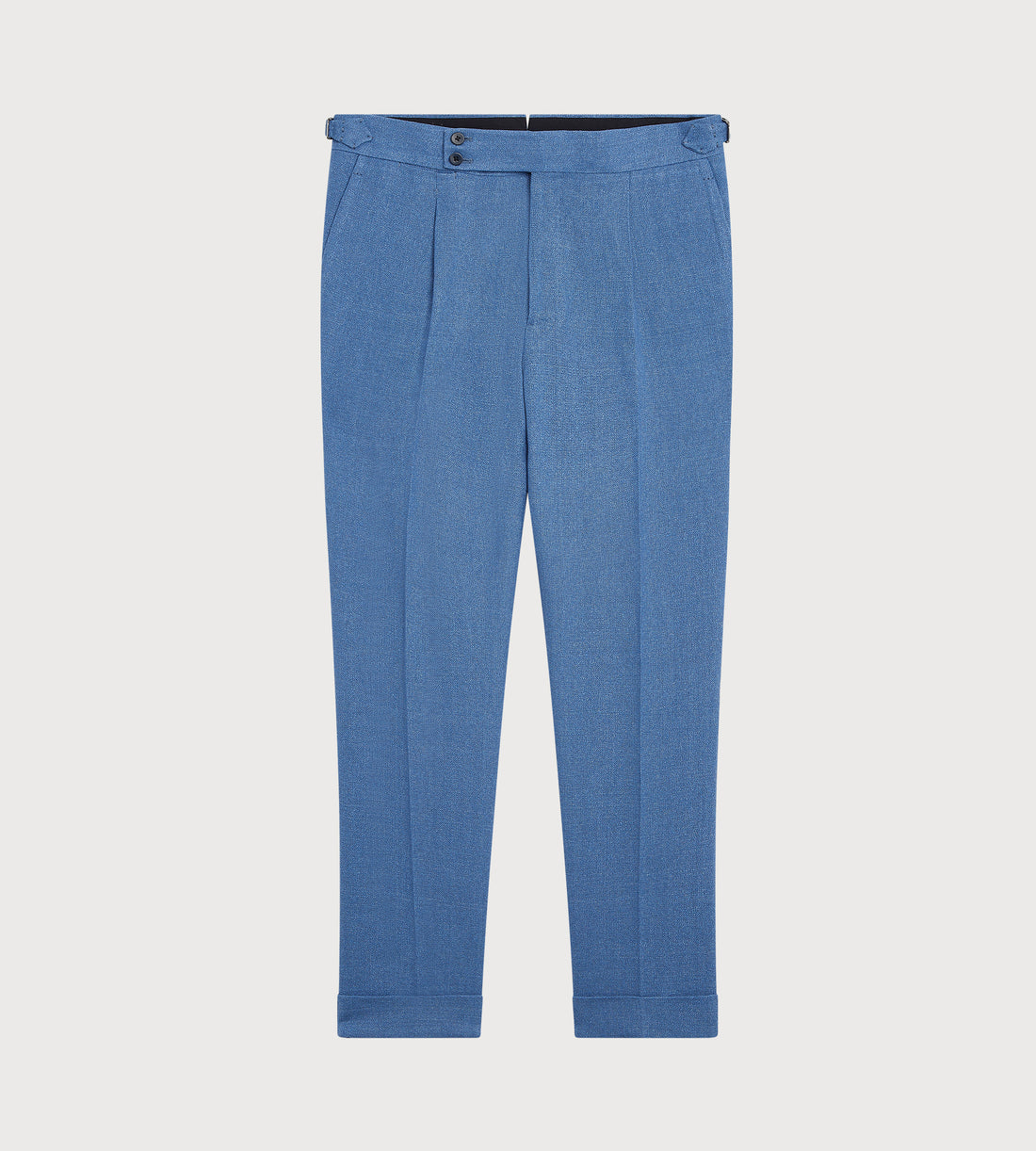 Pantalon en lin et coton