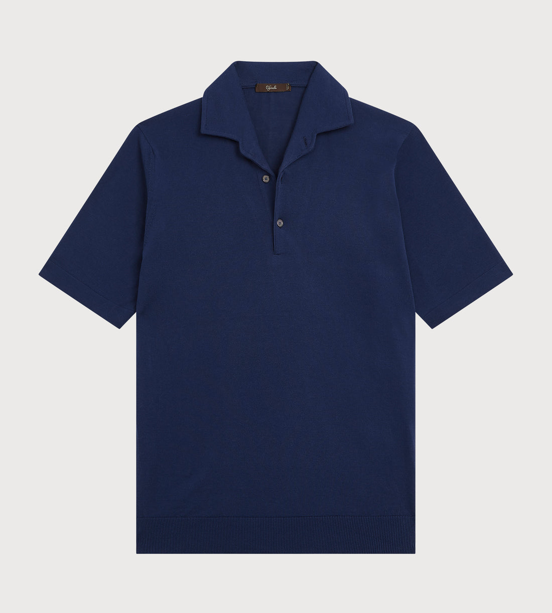 Polo bleu marine manches courtes