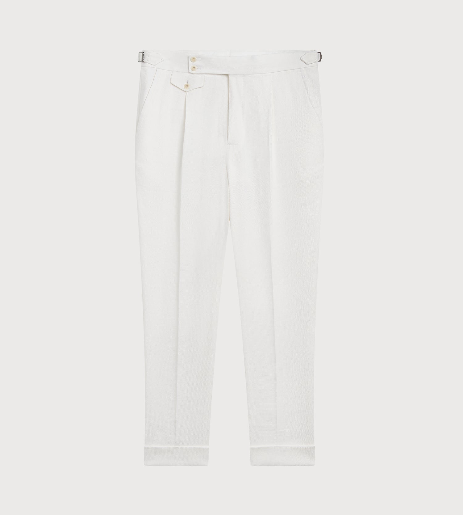 Pantalon en lin et coton