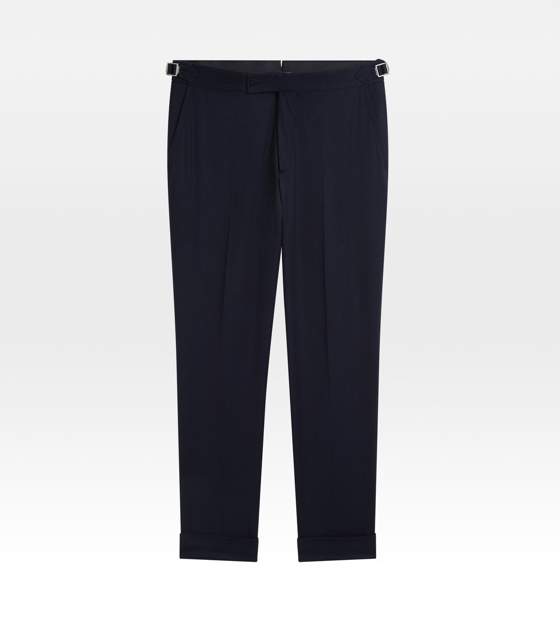 Pantalon en flanelle bleu marine