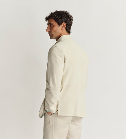 Veste légère en suède