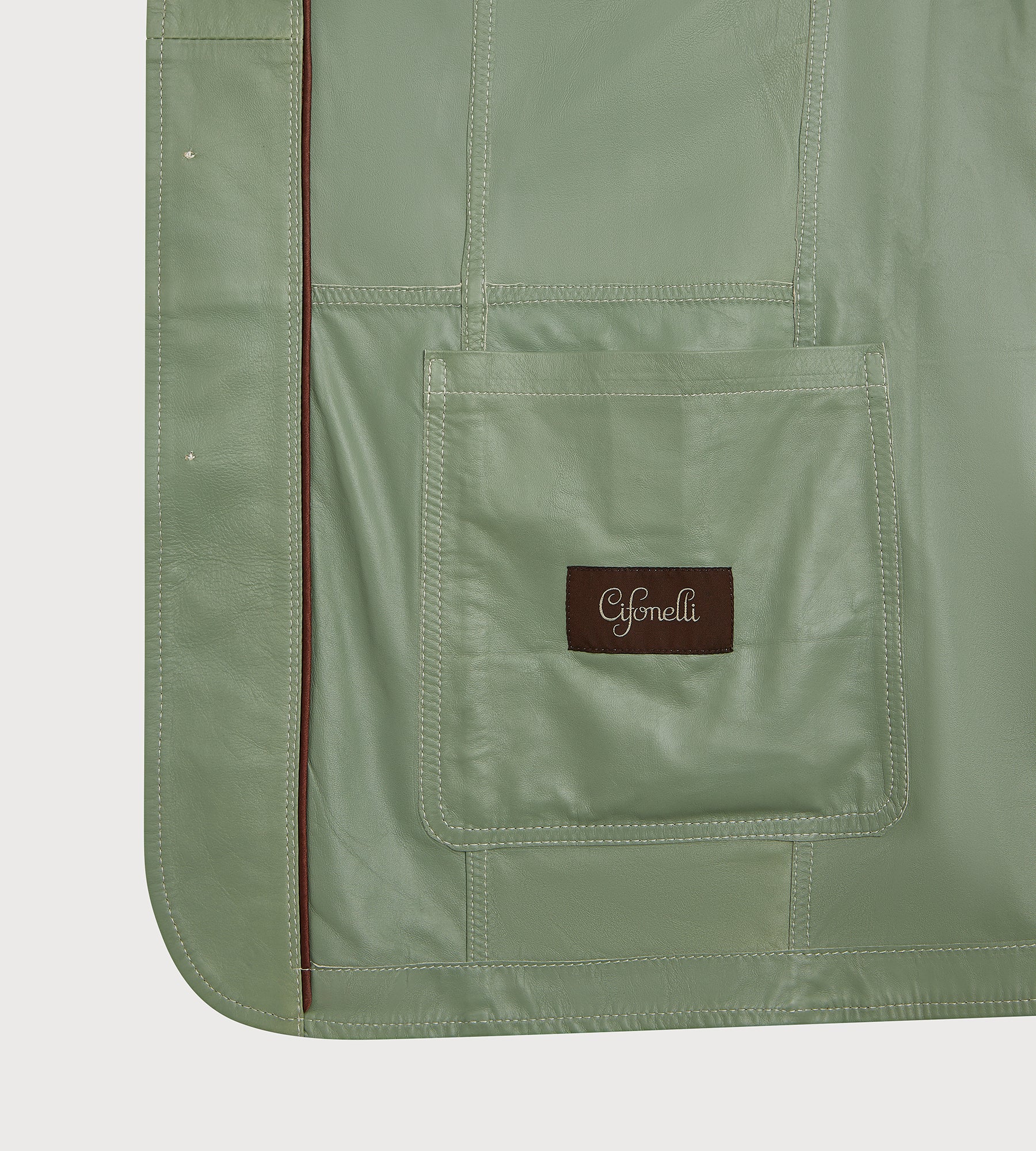 Veste légère en suède
