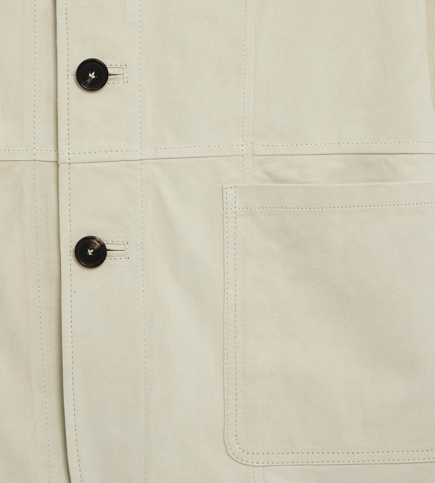 Veste légère en suède