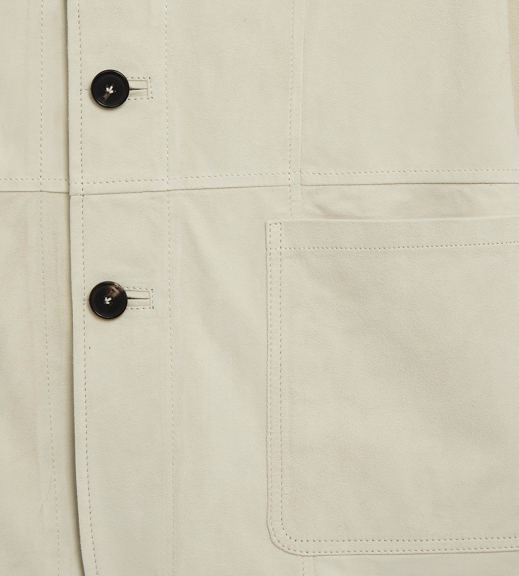 Veste légère en suède