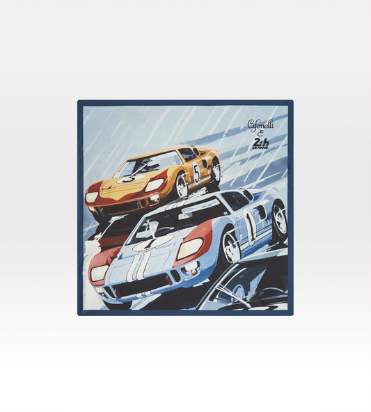 Pochette en soie - 24h du Mans