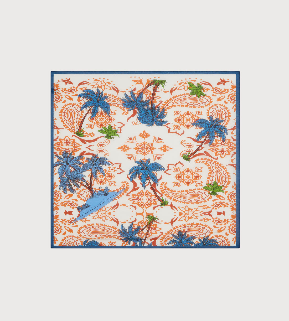 Scarf 80% cotton &amp;amp; 20% silk White