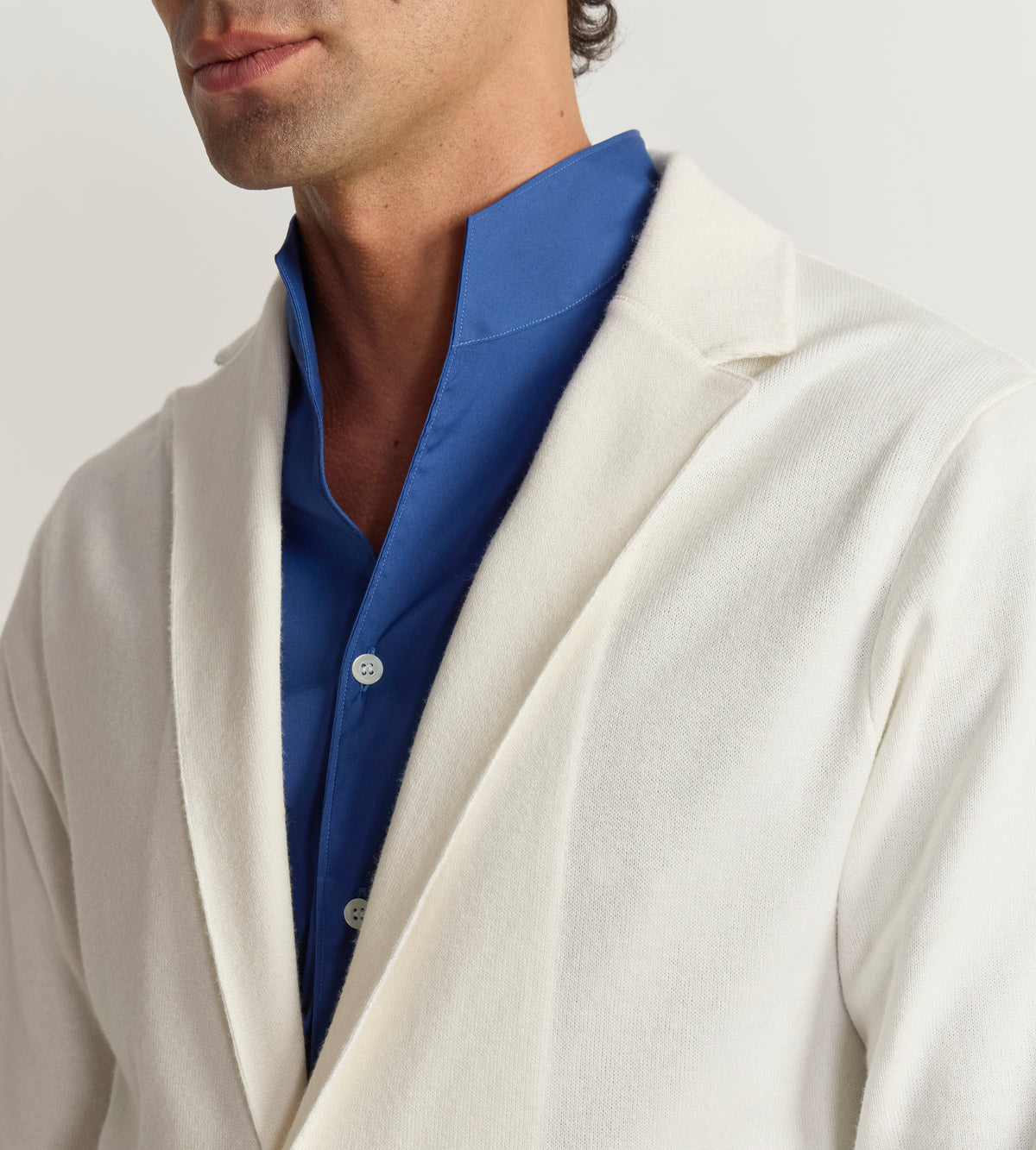 Cardigan en coton mélangé