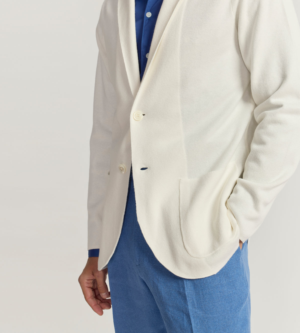 Cardigan en coton mélangé