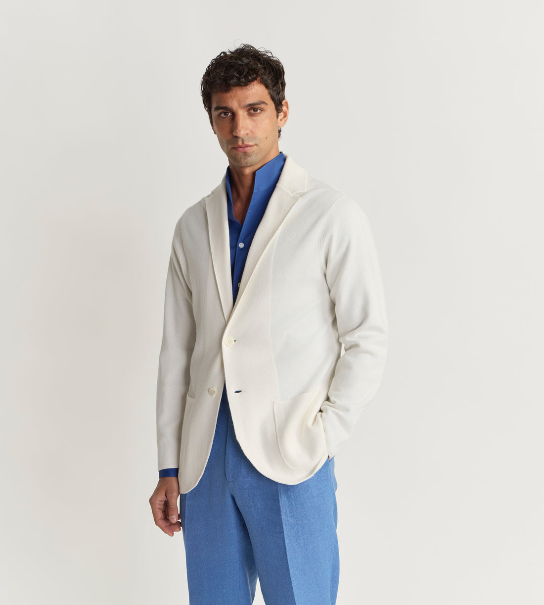 Cardigan en coton mélangé