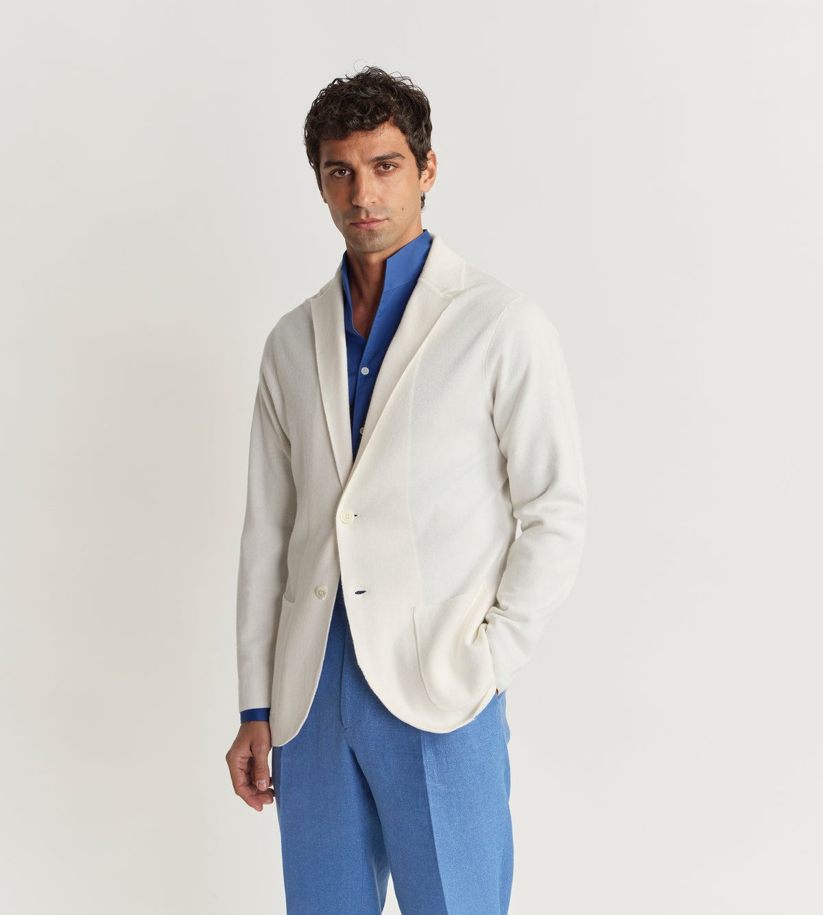 Cardigan en coton mélangé