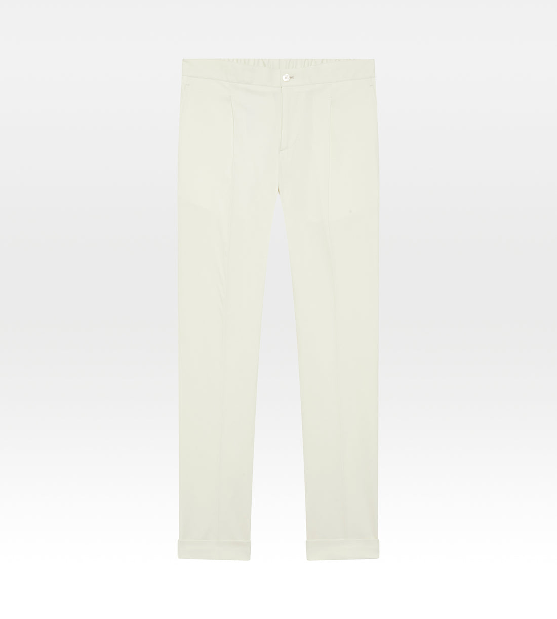 Pantalon en coton blanc cassé - 24h du Mans