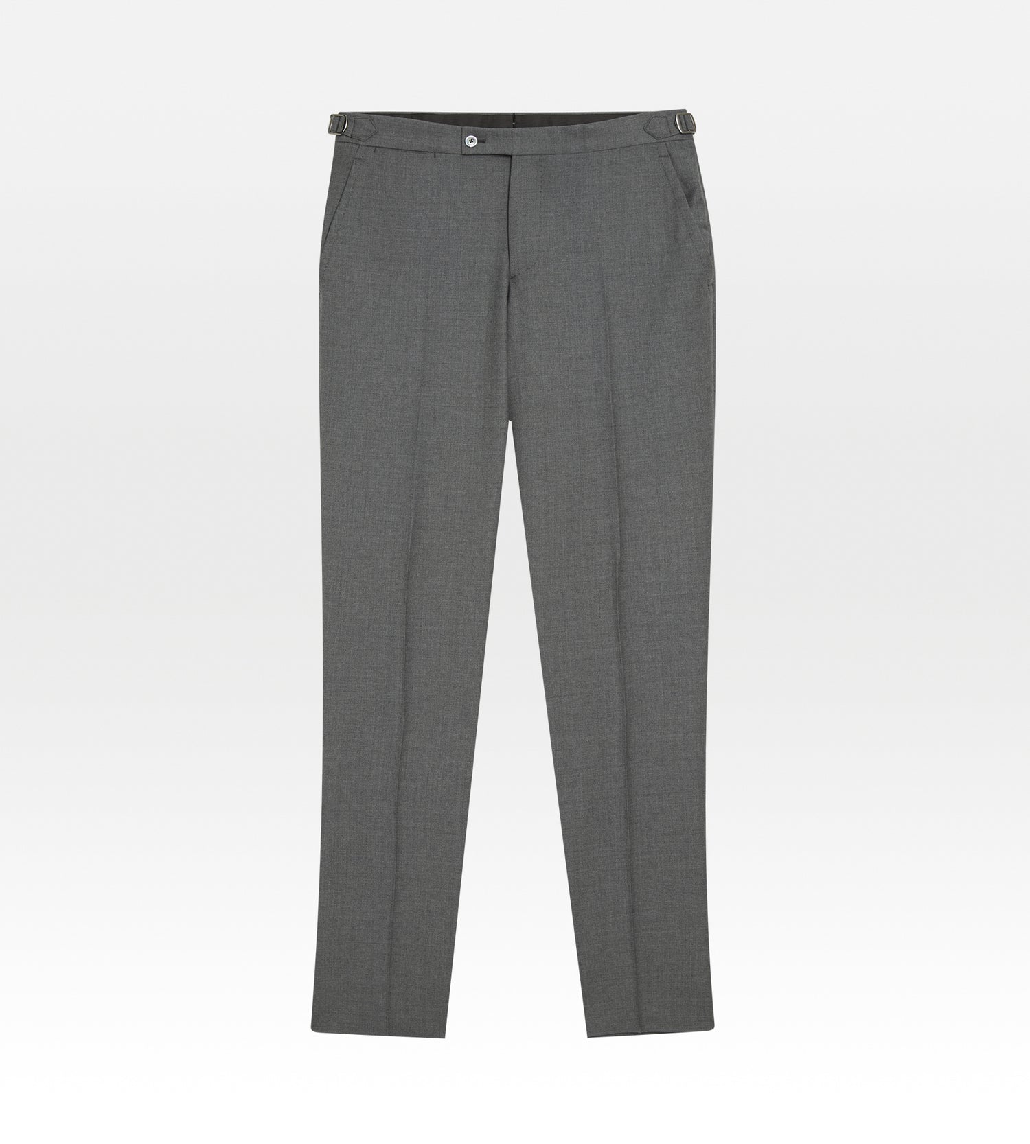 Pantalon classique en laine gris