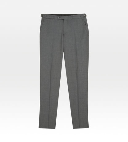 Pantalon classique en laine gris