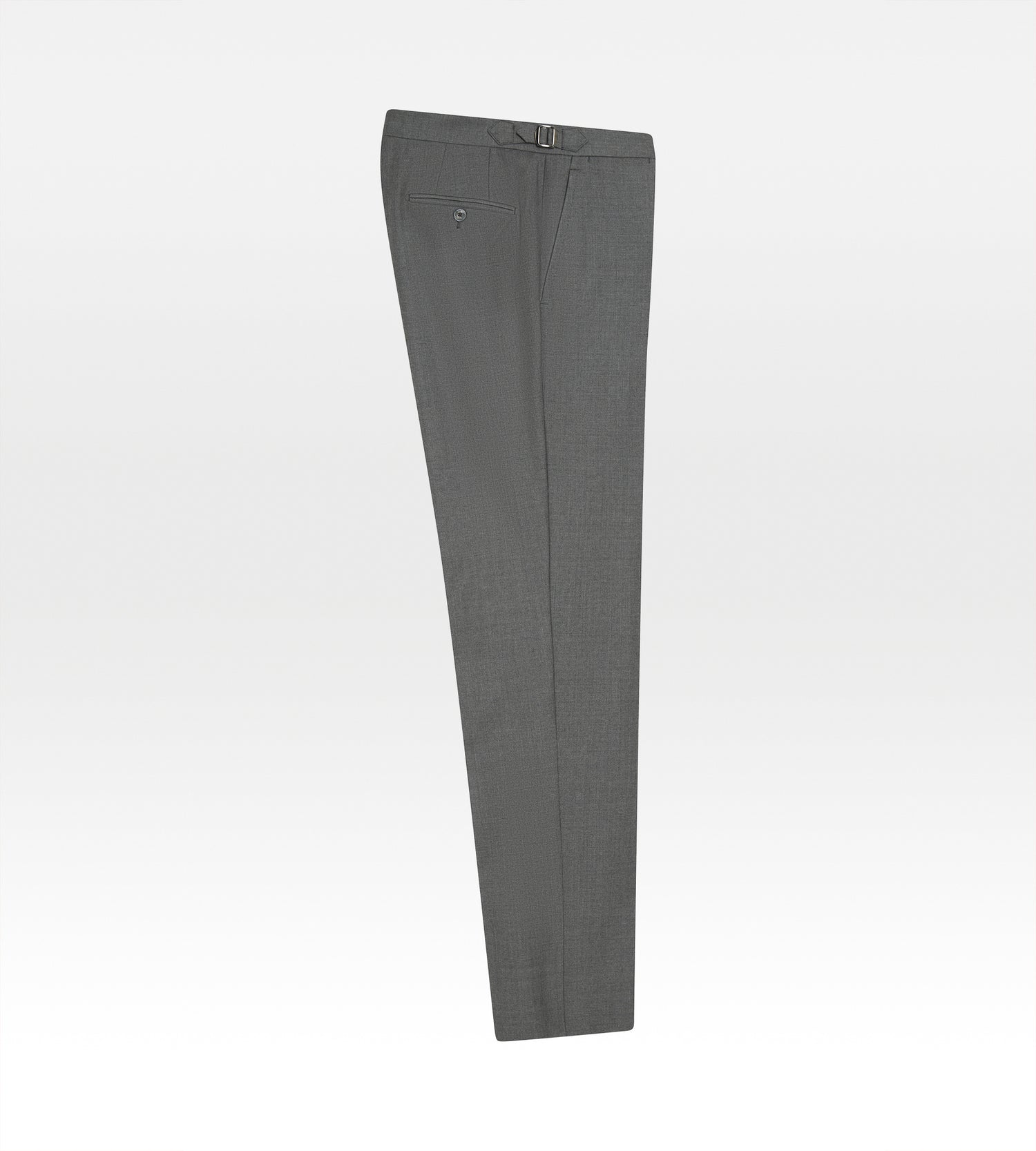 Pantalon classique en laine gris