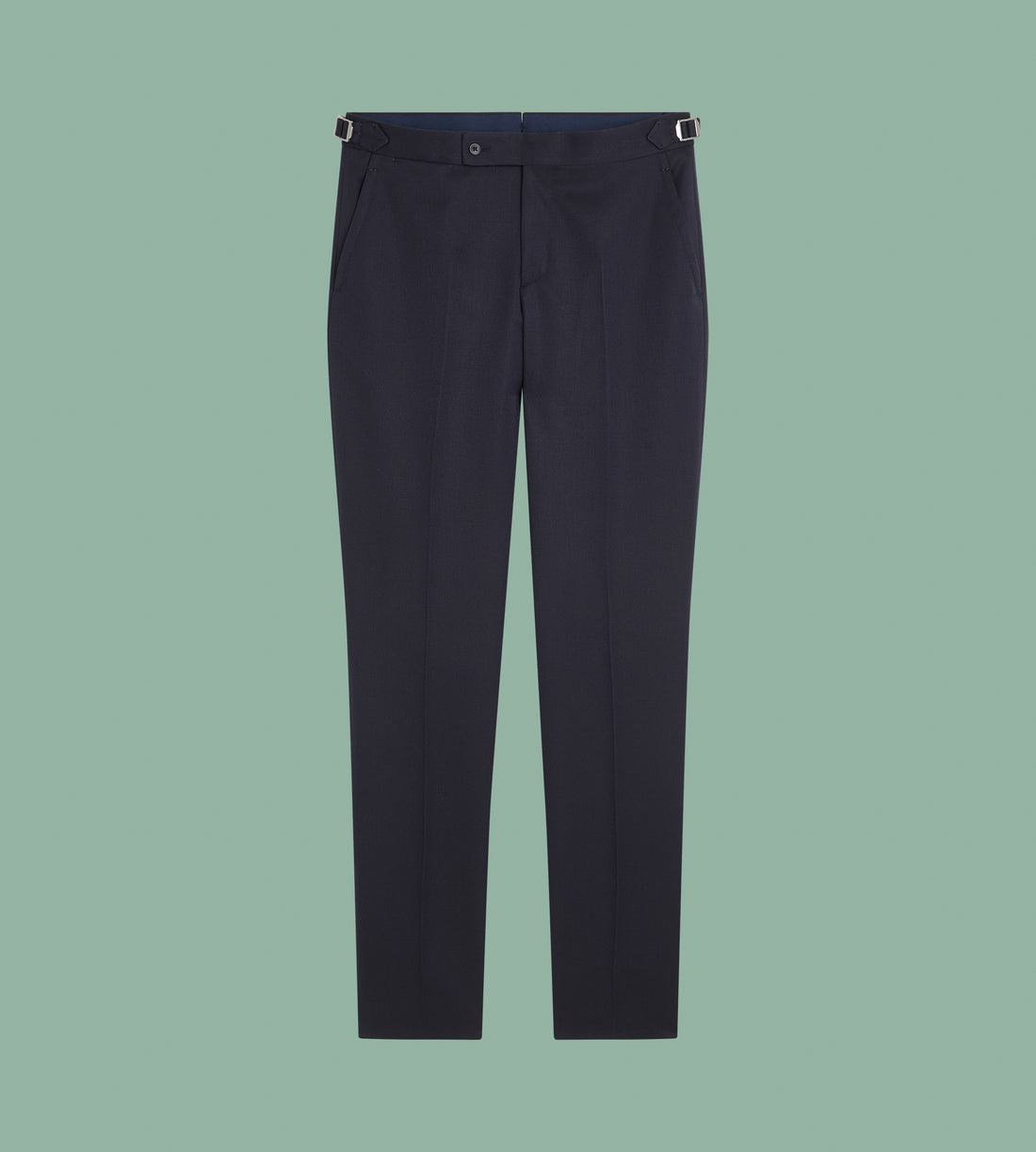 Pantalon bleu marine en twill
